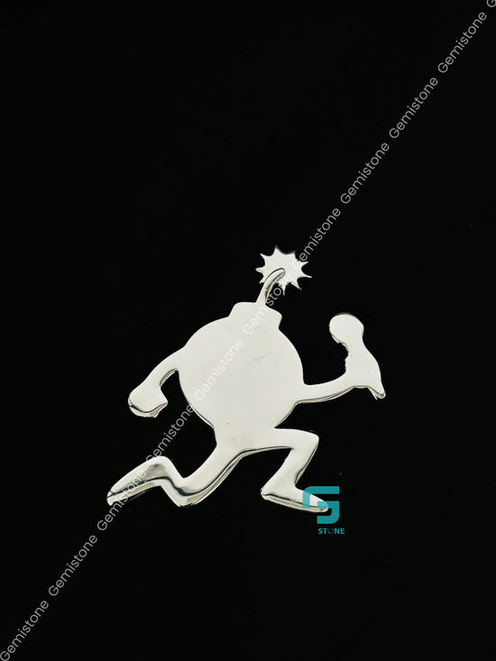 925 Silver Plain Cartoon Pendant