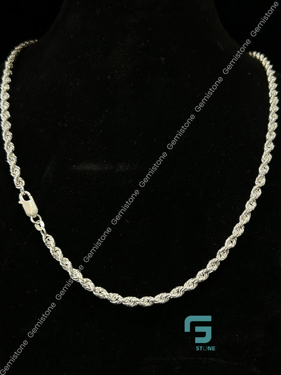 925 Silver Plain Rope Chain