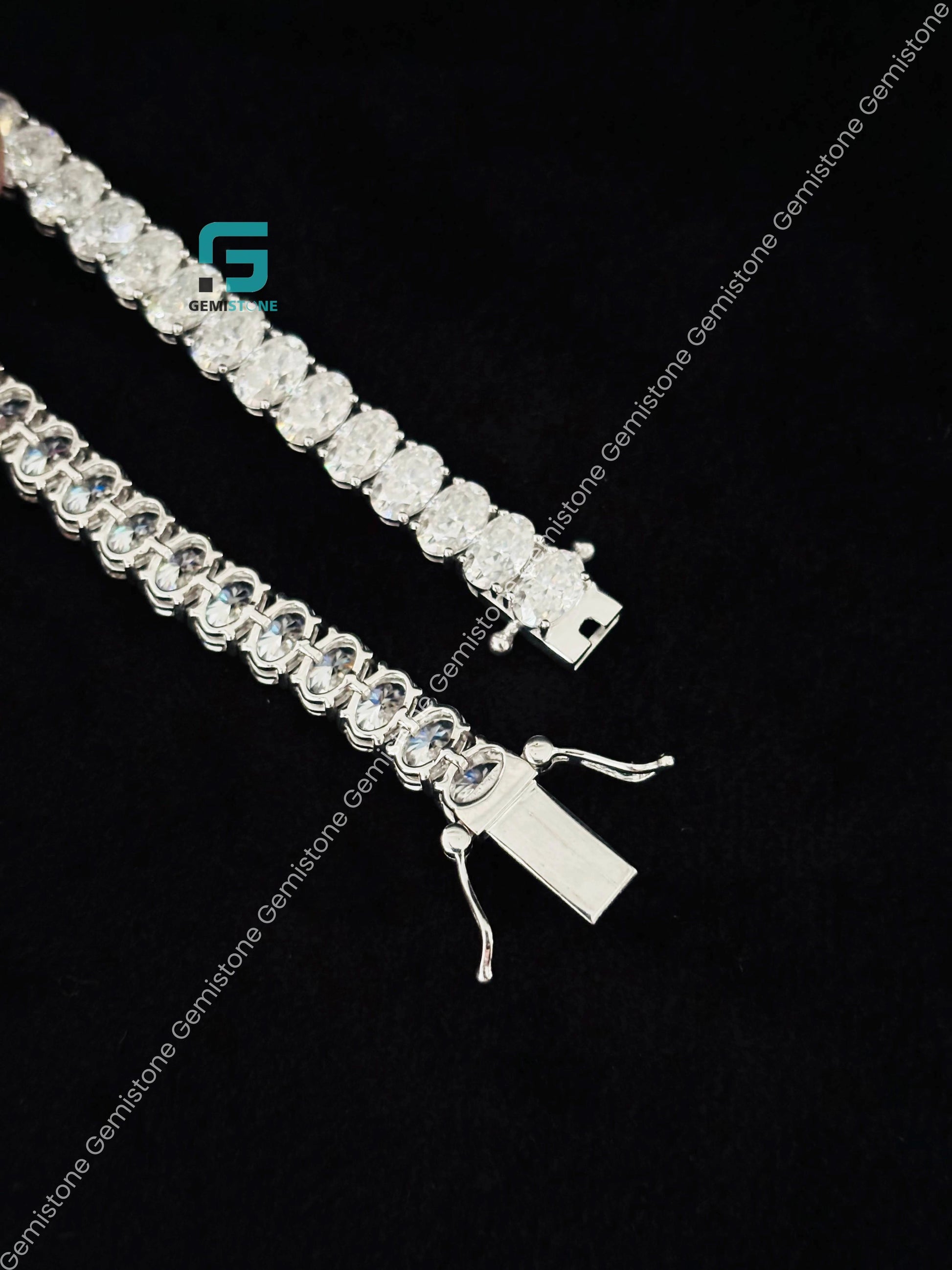 925 Starling Silver Luxury Moissanite Bracelet