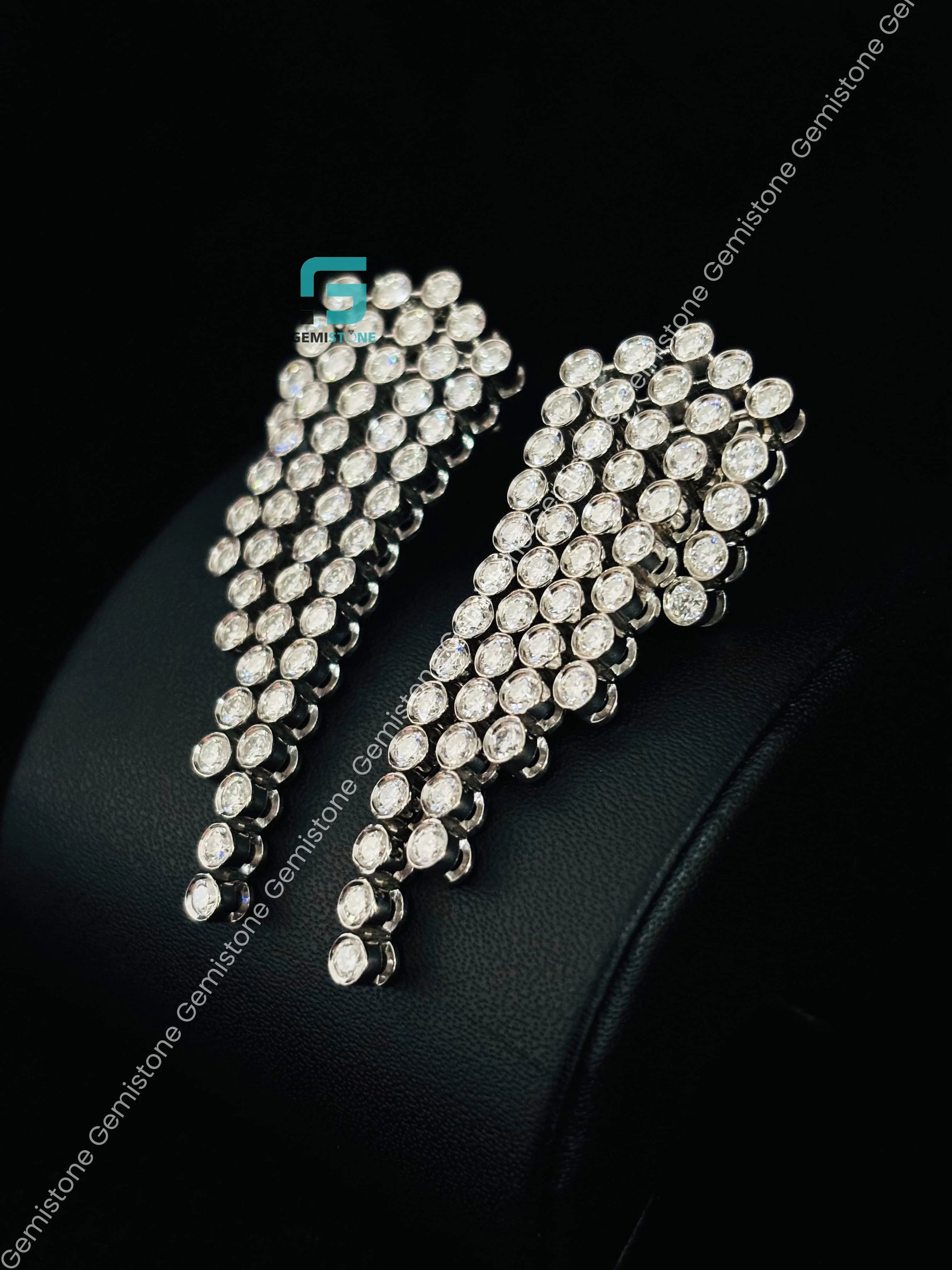 925 Sterling Silver Chandelier Earrings