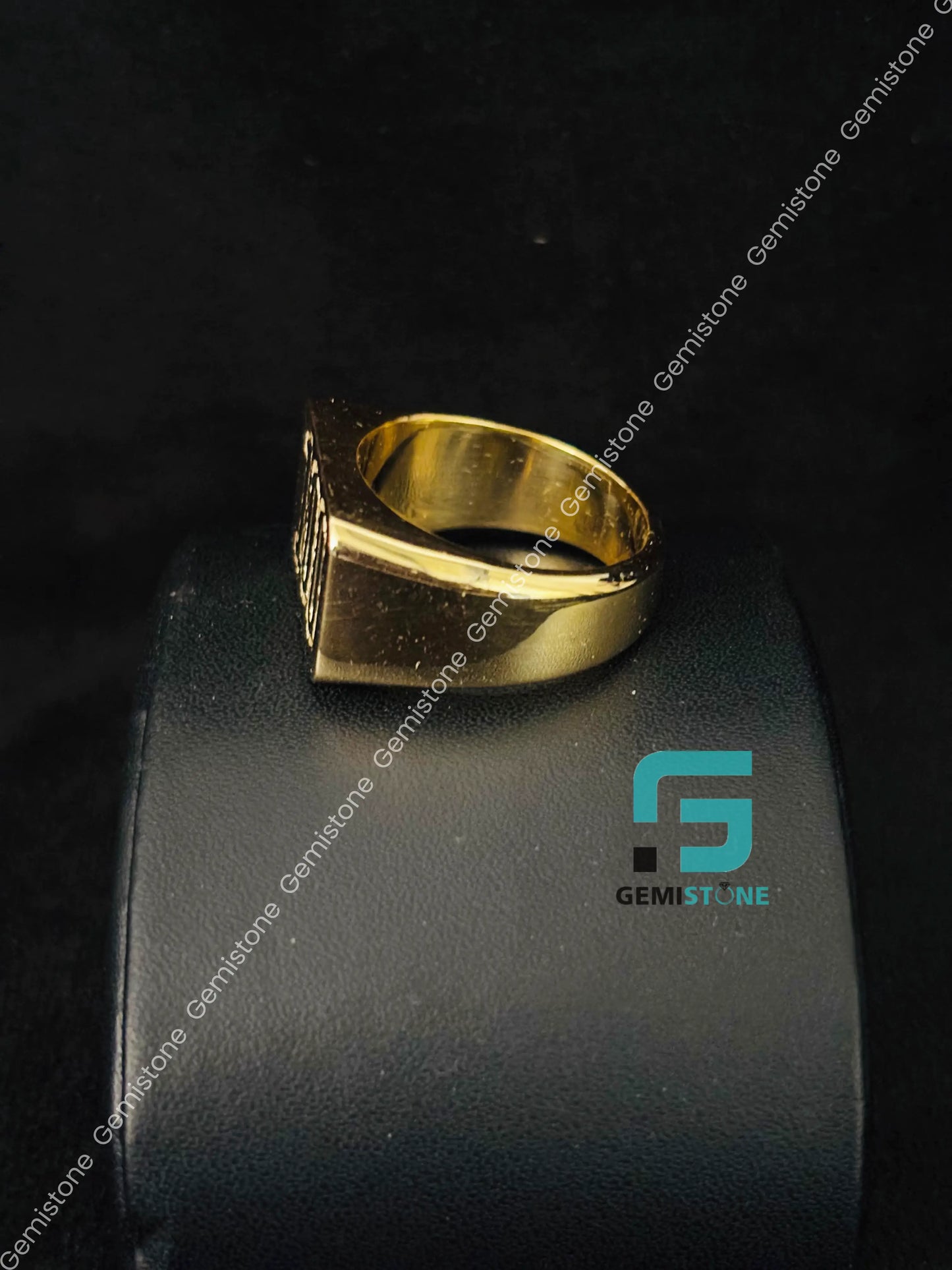 925 Sterling Silver Custom Number Hip Hop Ring
