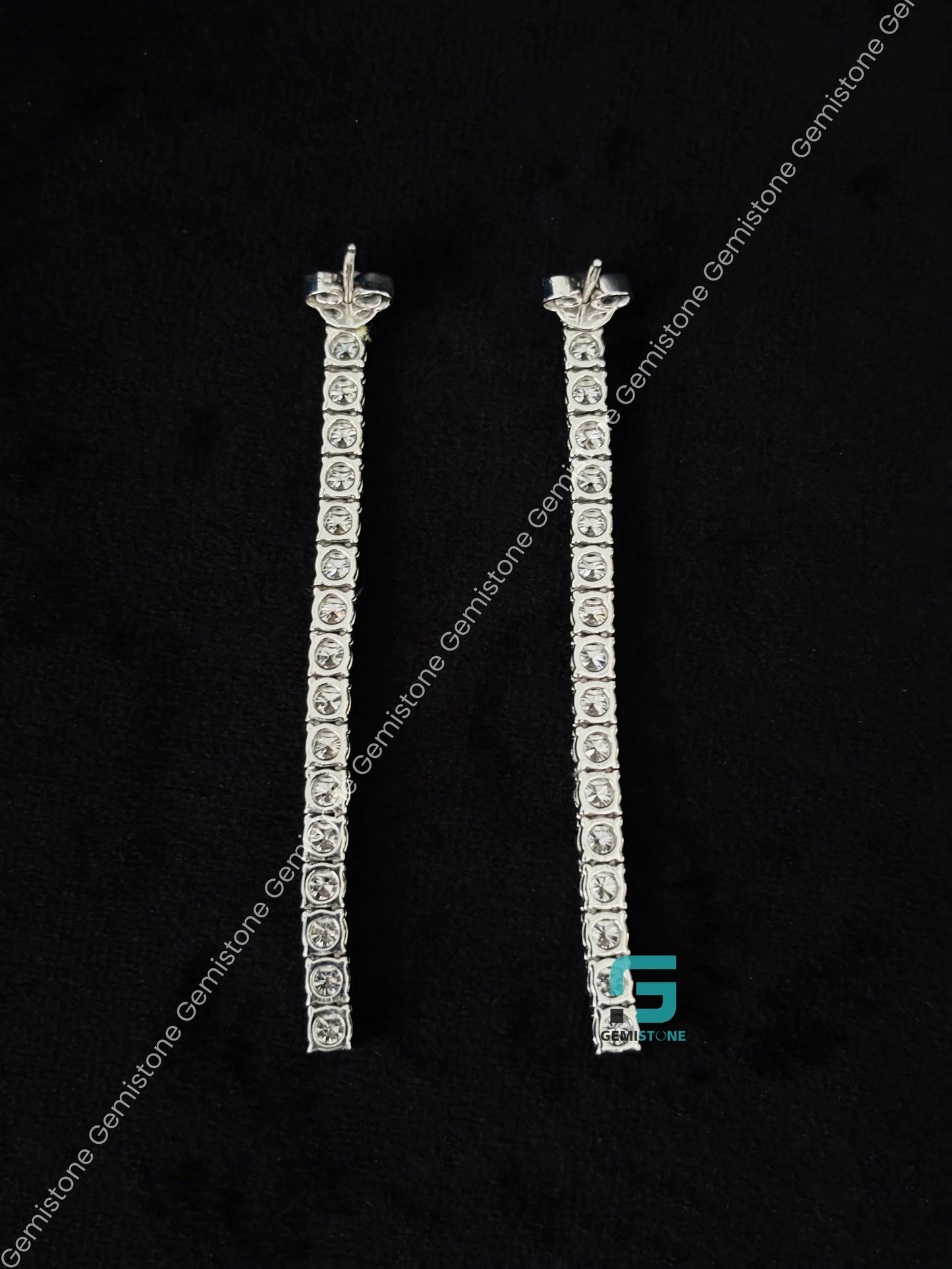 925 Sterling Silver Drop Drown Earrings