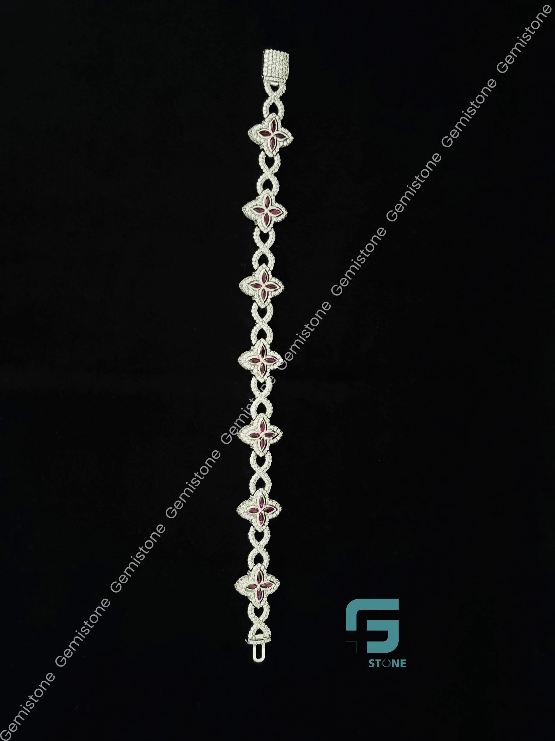 925 Sterling Silver Moissanite Bracelet
