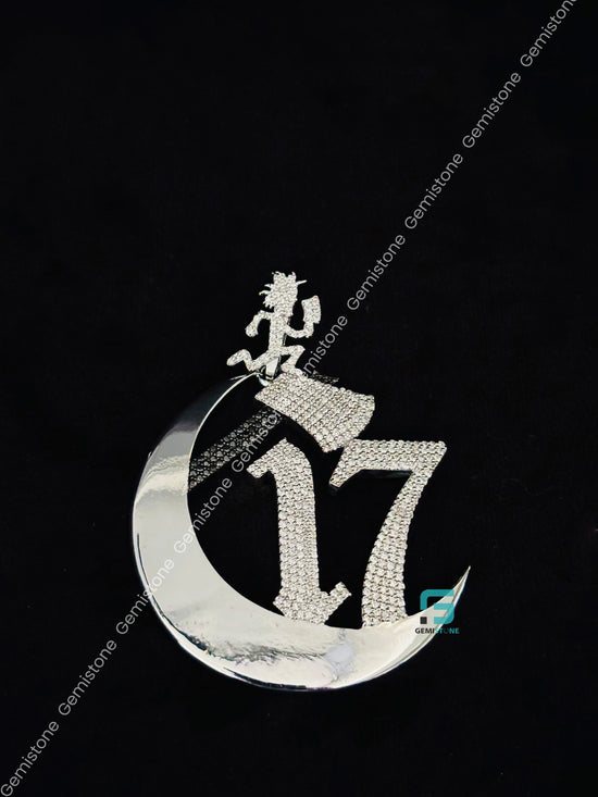 925_Sterling_Solid_Fully_Iced_Out_C17_Black_White_Moissanite_Pendant