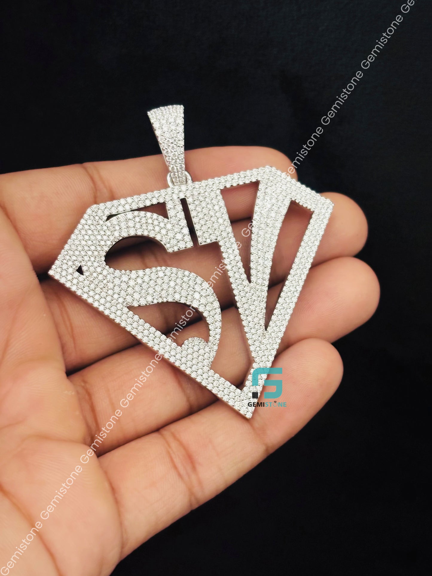 925 Sterling Soopa Villainz Pendant