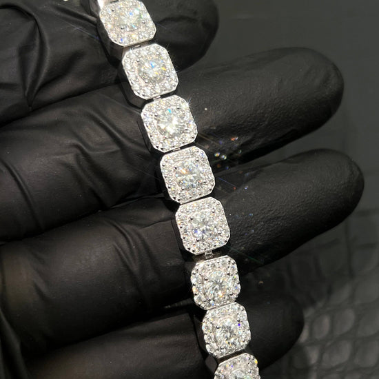 9MM-VVS1-Moissanite-Heavy-Cluster-Bracelet