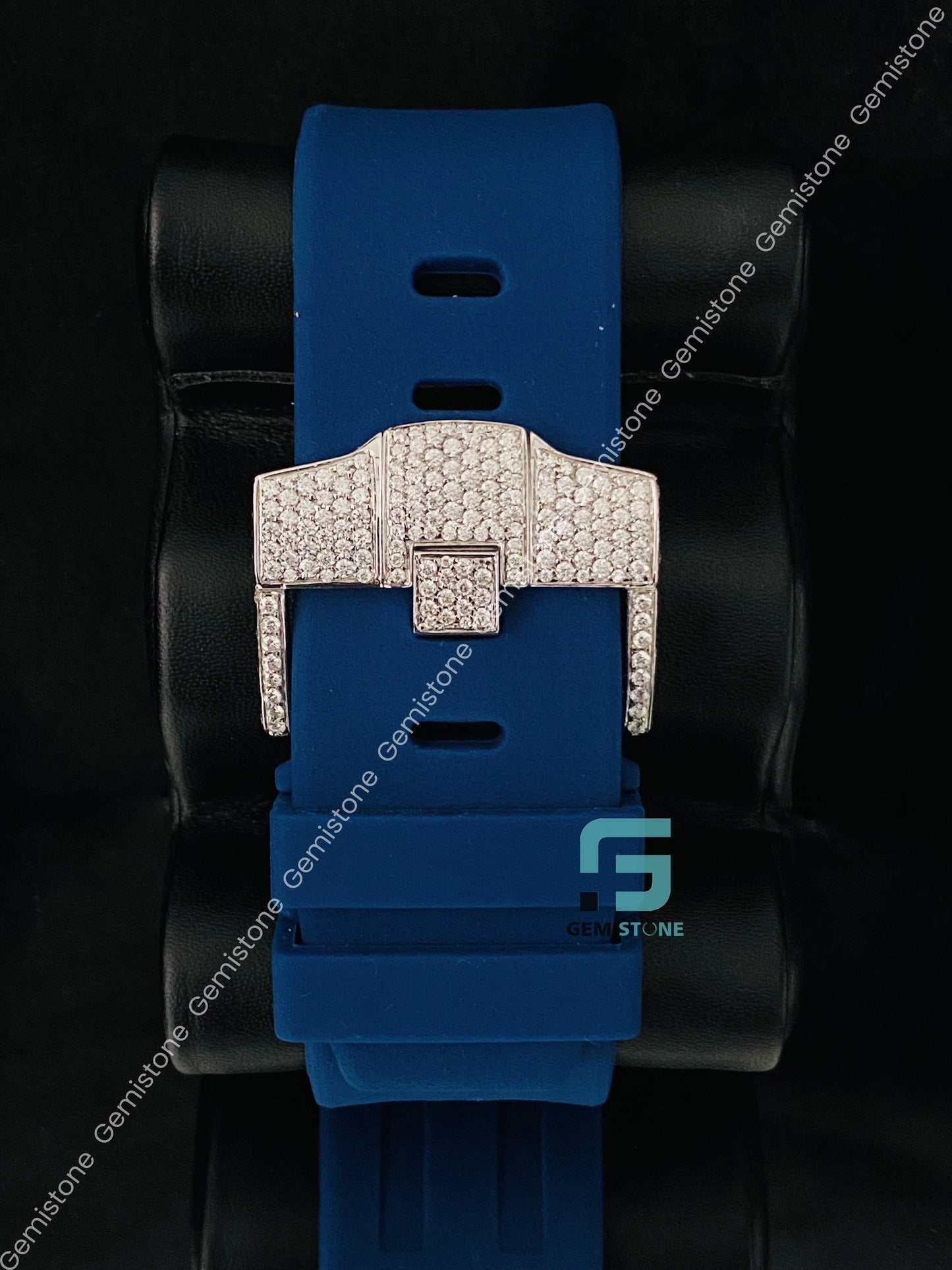 AP Moissanite Colorful Arabic Number Face Dial Watch