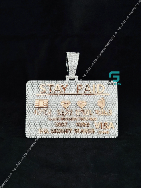 ATM Moissanite Pendant