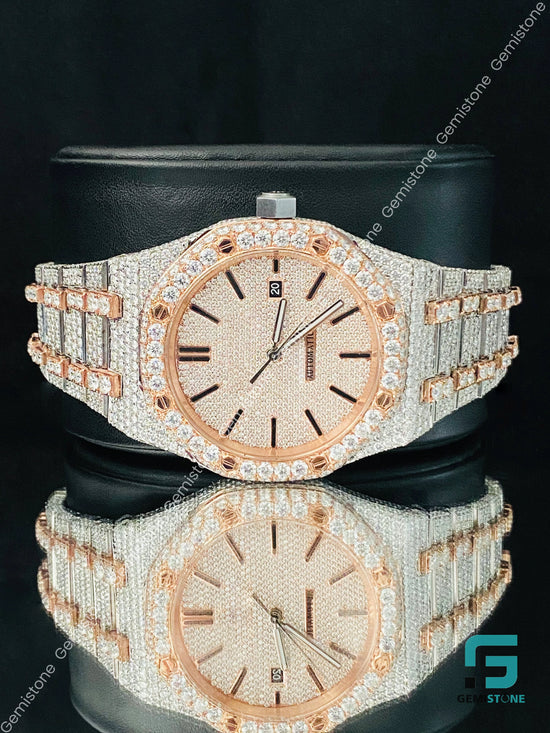 Ap Moissanite Watch For Men's