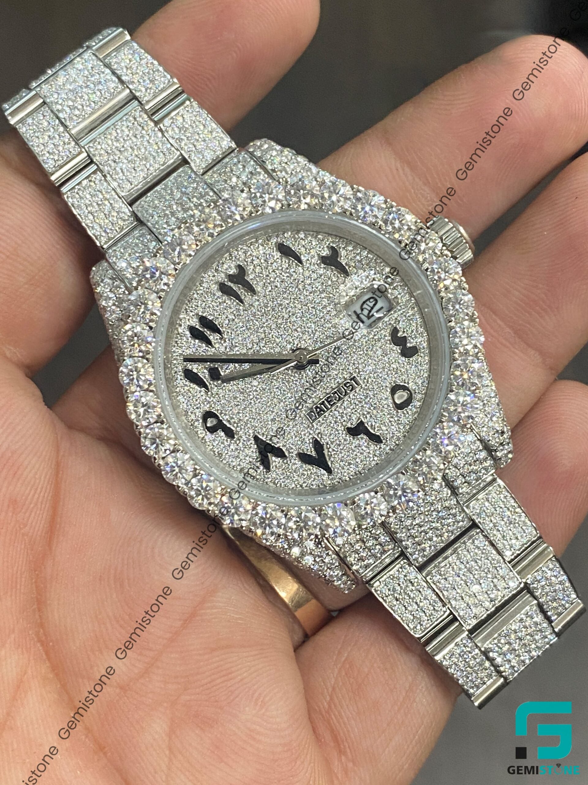 Arabic-Number-Dial-Diamond-Moissanite-Watch-min