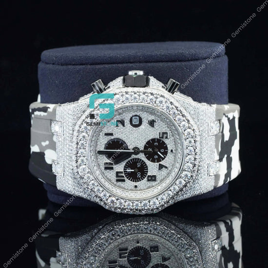 Army-Moissanite-Watch-For-Men