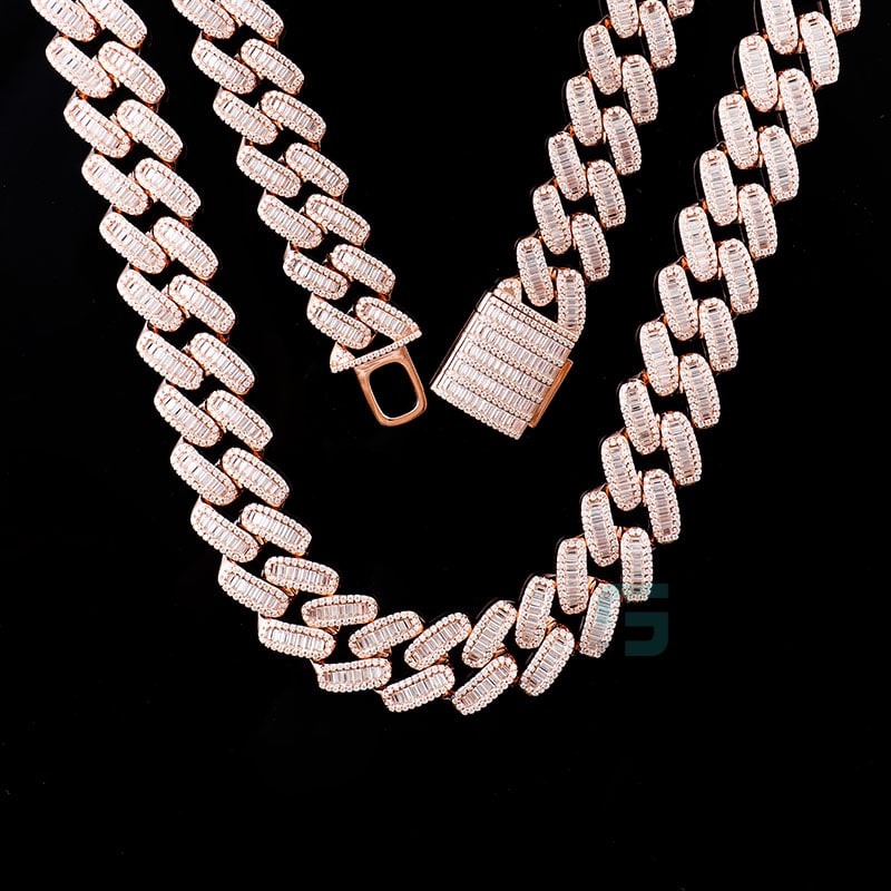 Baguette-Cuban-Link-Necklace