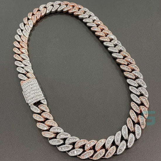 Baguette-Diamond-Cuban-Link-Chain