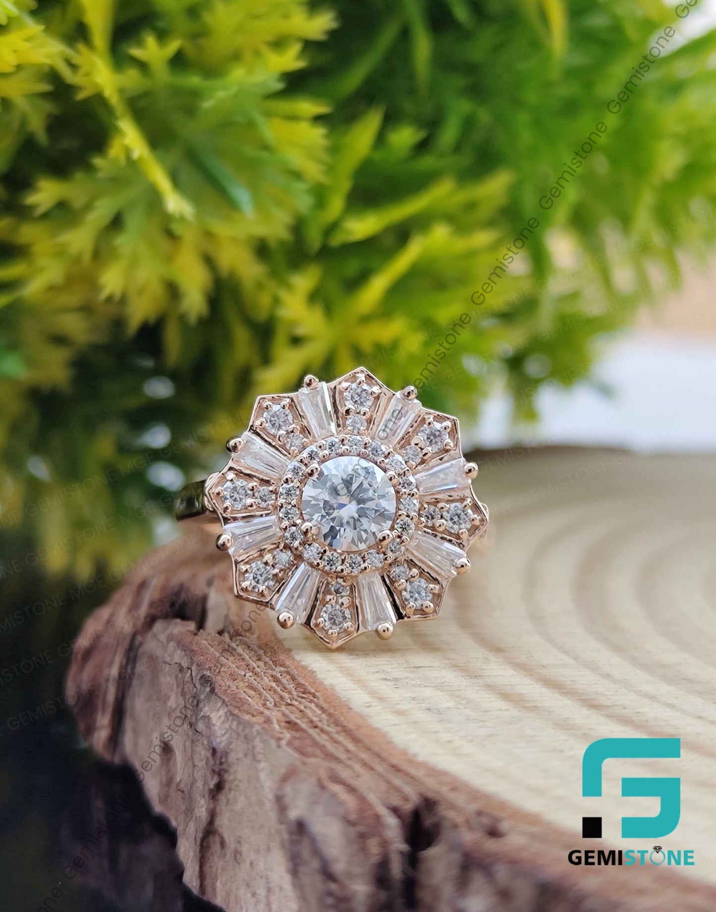 Baguette-Halo-Art-Deco-Ring