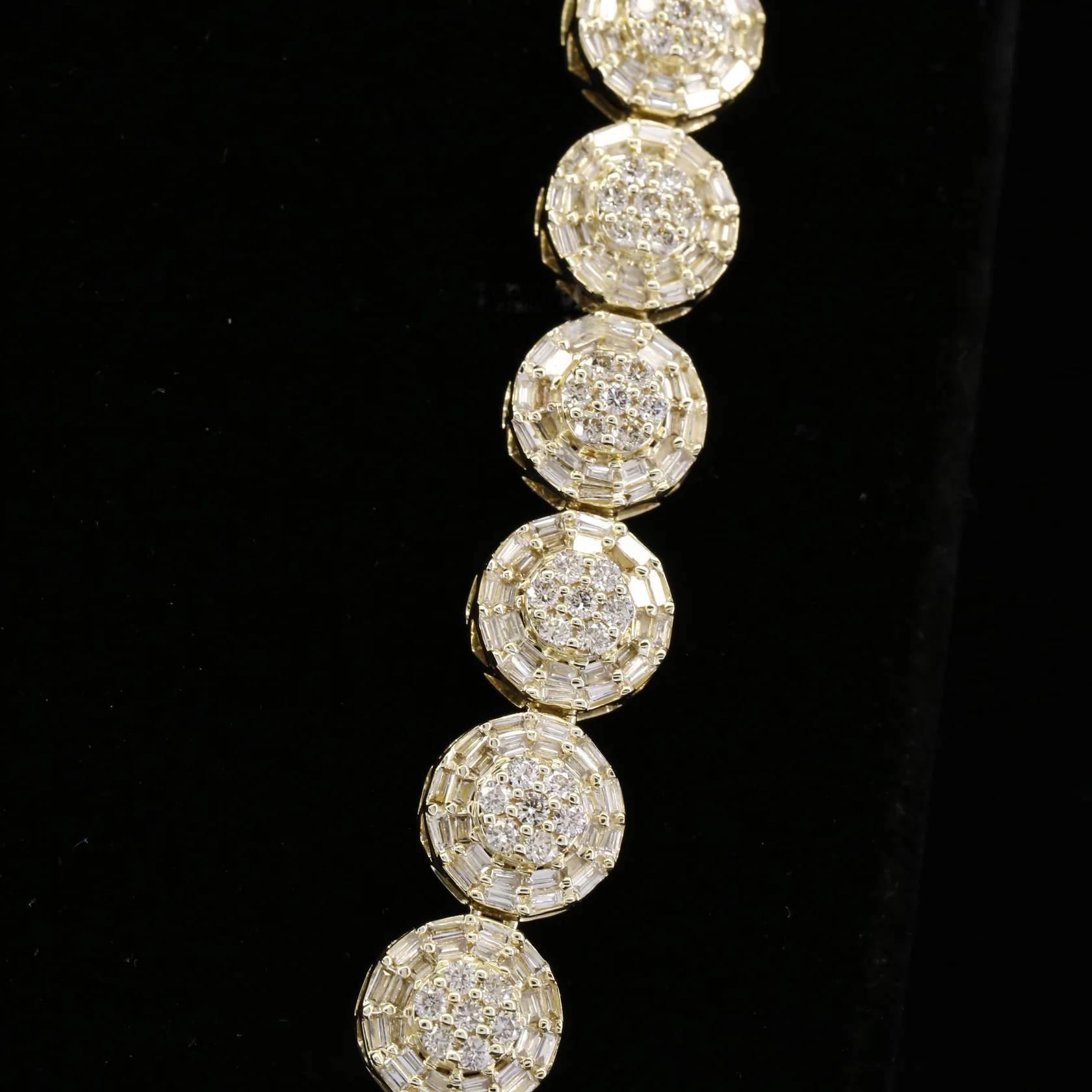 Baguette-Moissanite-Chain