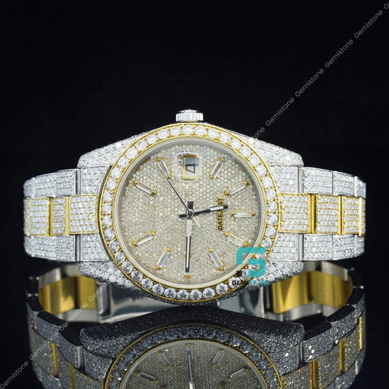 Baguette-Moissanite-Watch