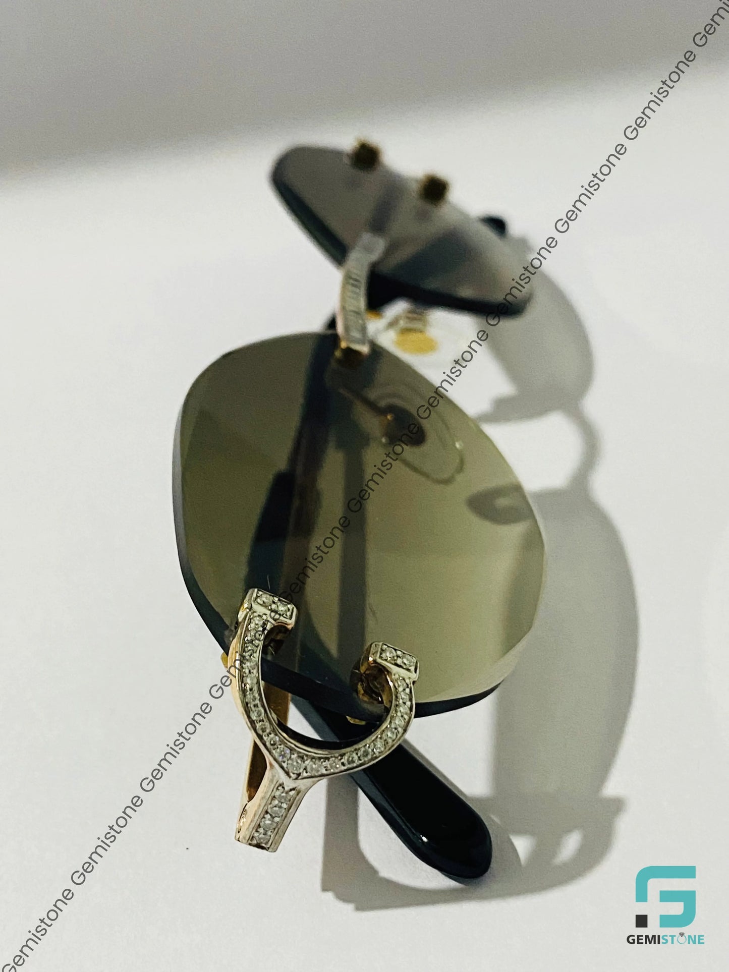 Baguette Moissanite Sunglasses