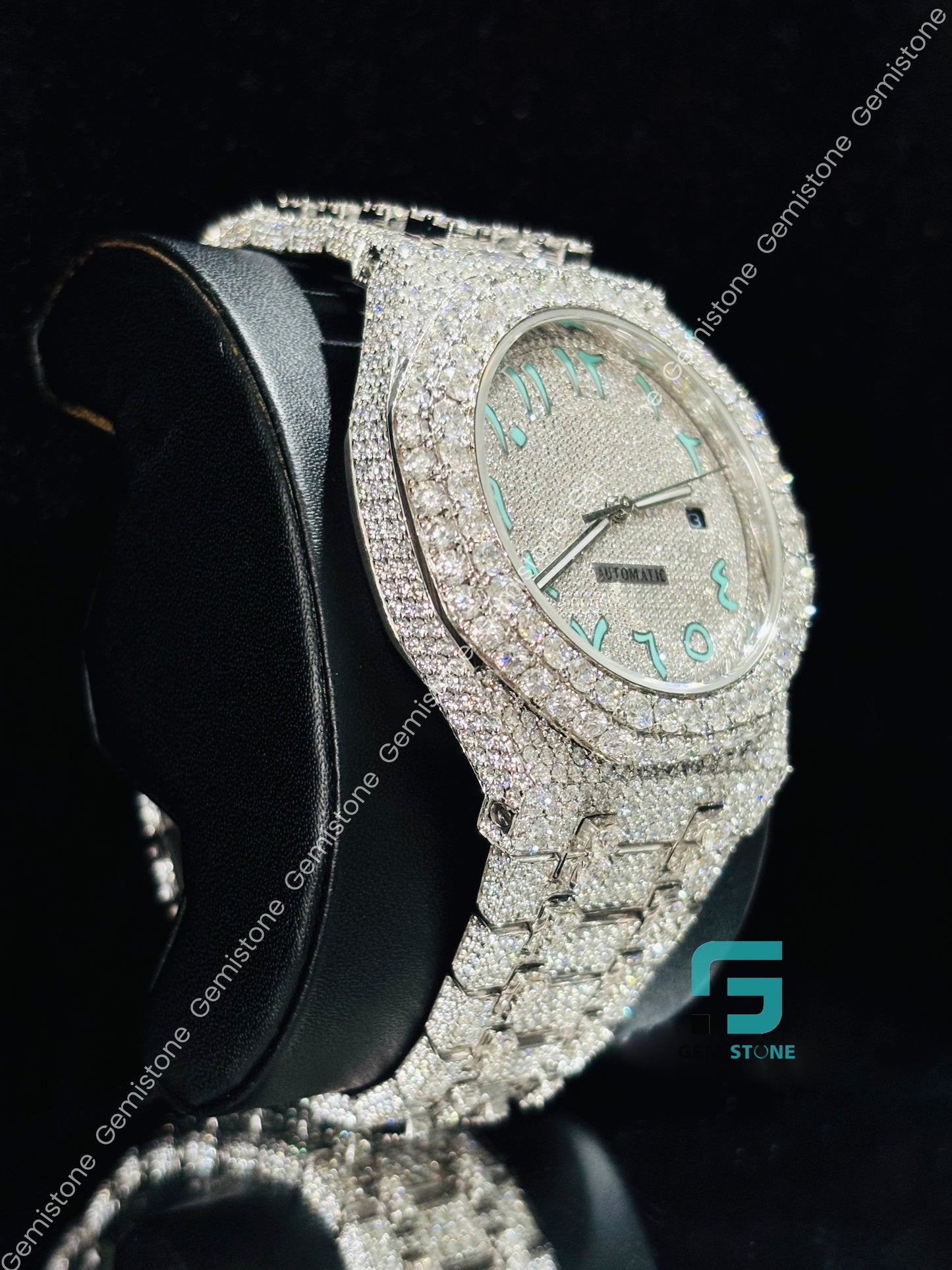 Big Bezel AP Moissanite Watch for Men_s