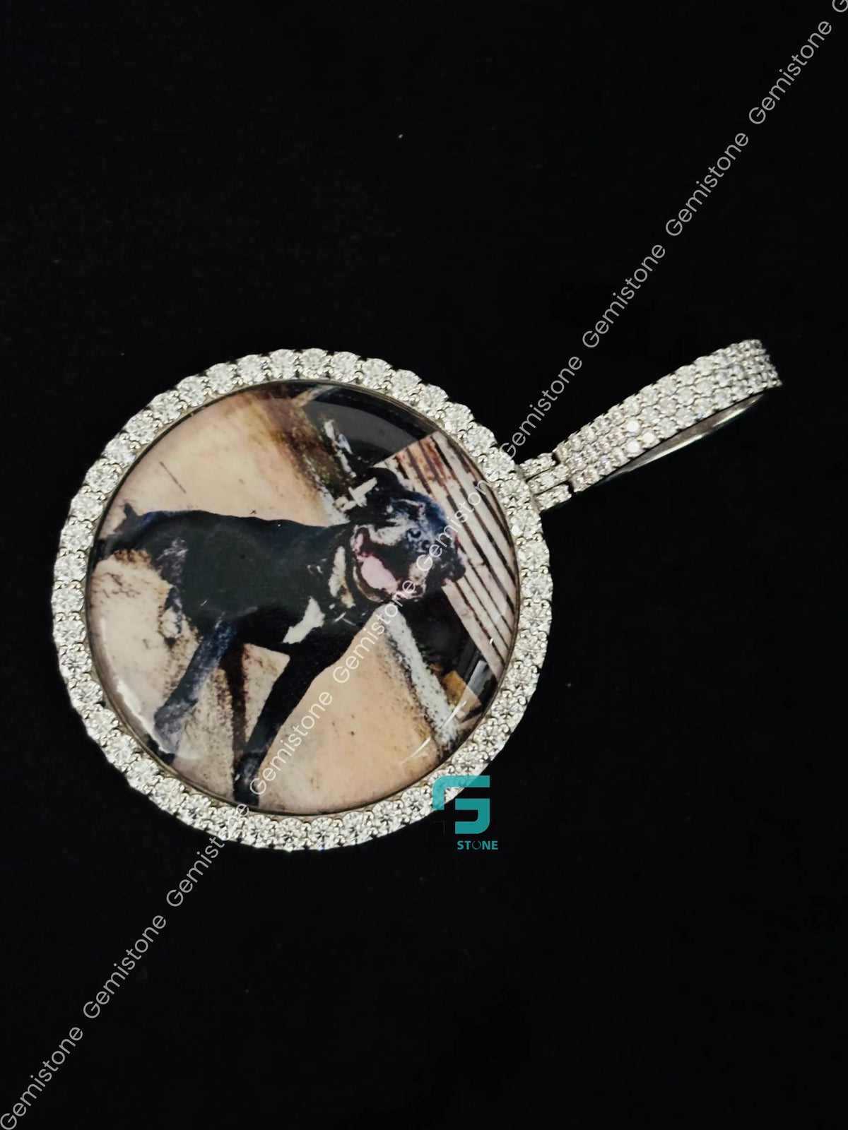 Big Bezel Custom Photos Dog Photos Pendant 