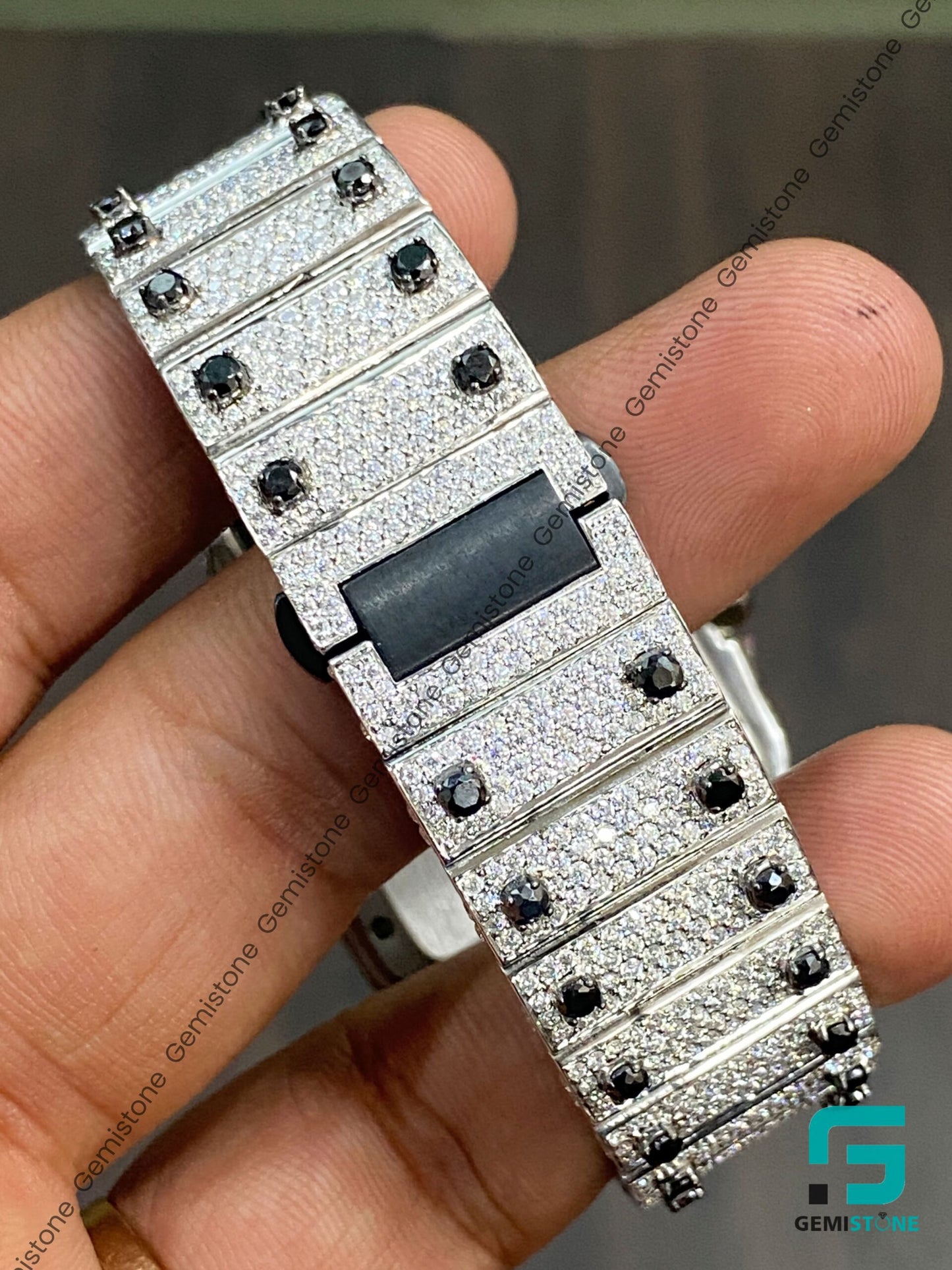 Black-Diamond-Iced-Out-Watch