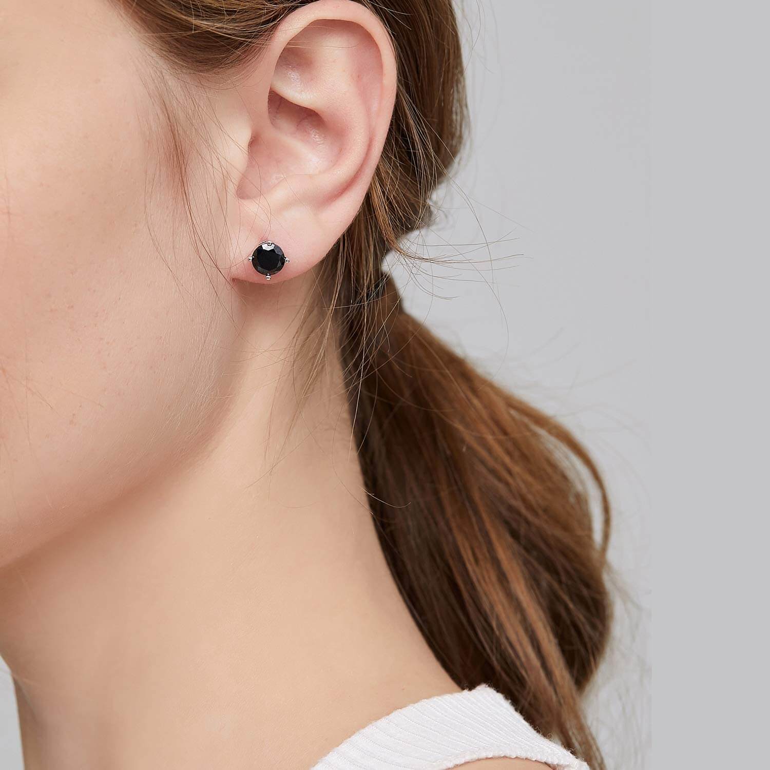 Black-Diamond-Stud-Earrings-For-Women