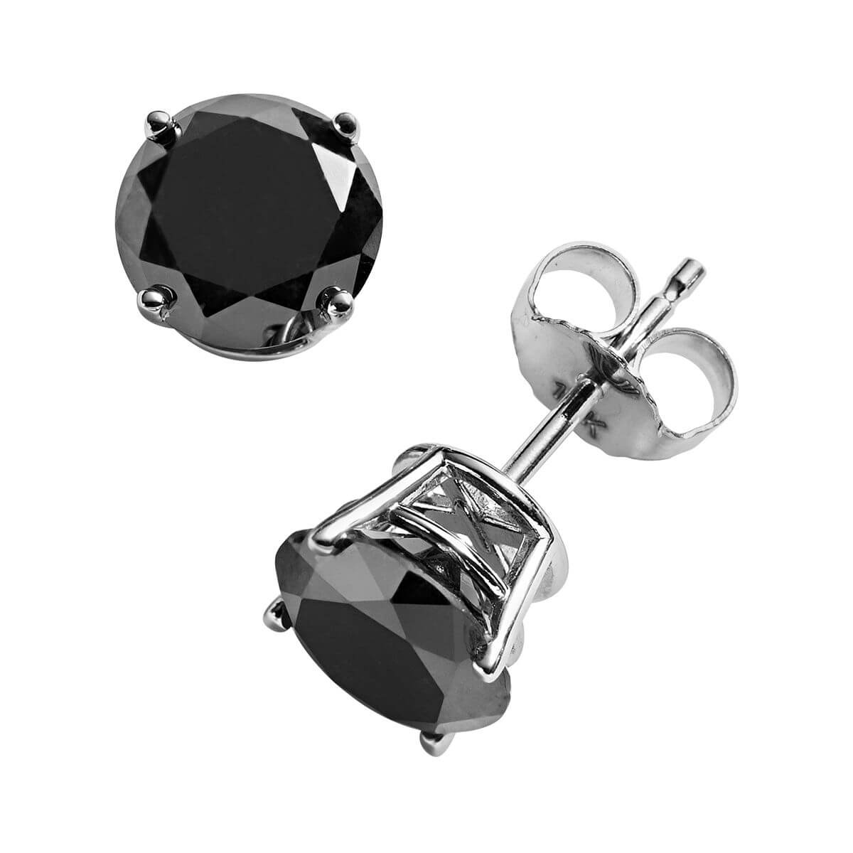 Black-Diamond-Stud-Earrings