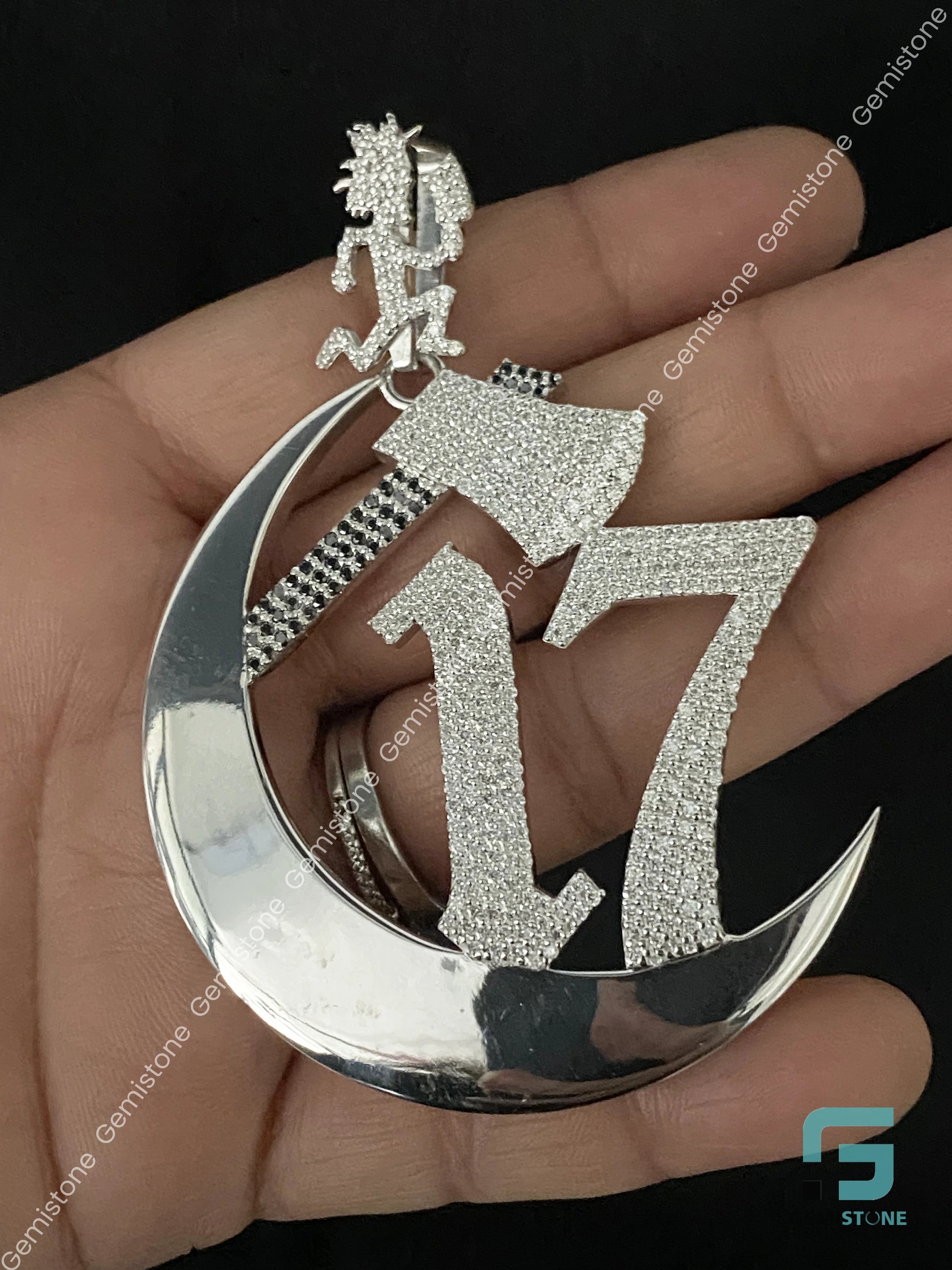 Black Diamond C17 Hatchet Man Pendant For Him