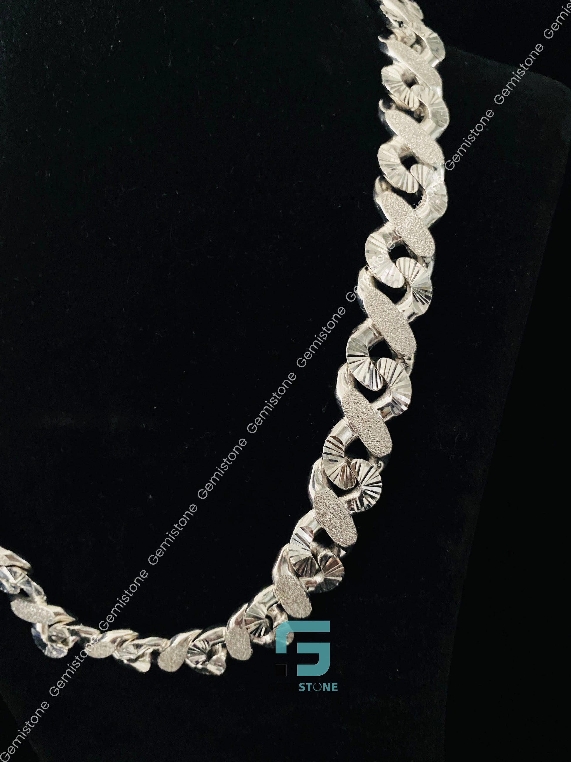 Bust Down 925 Sterling Silver Chain