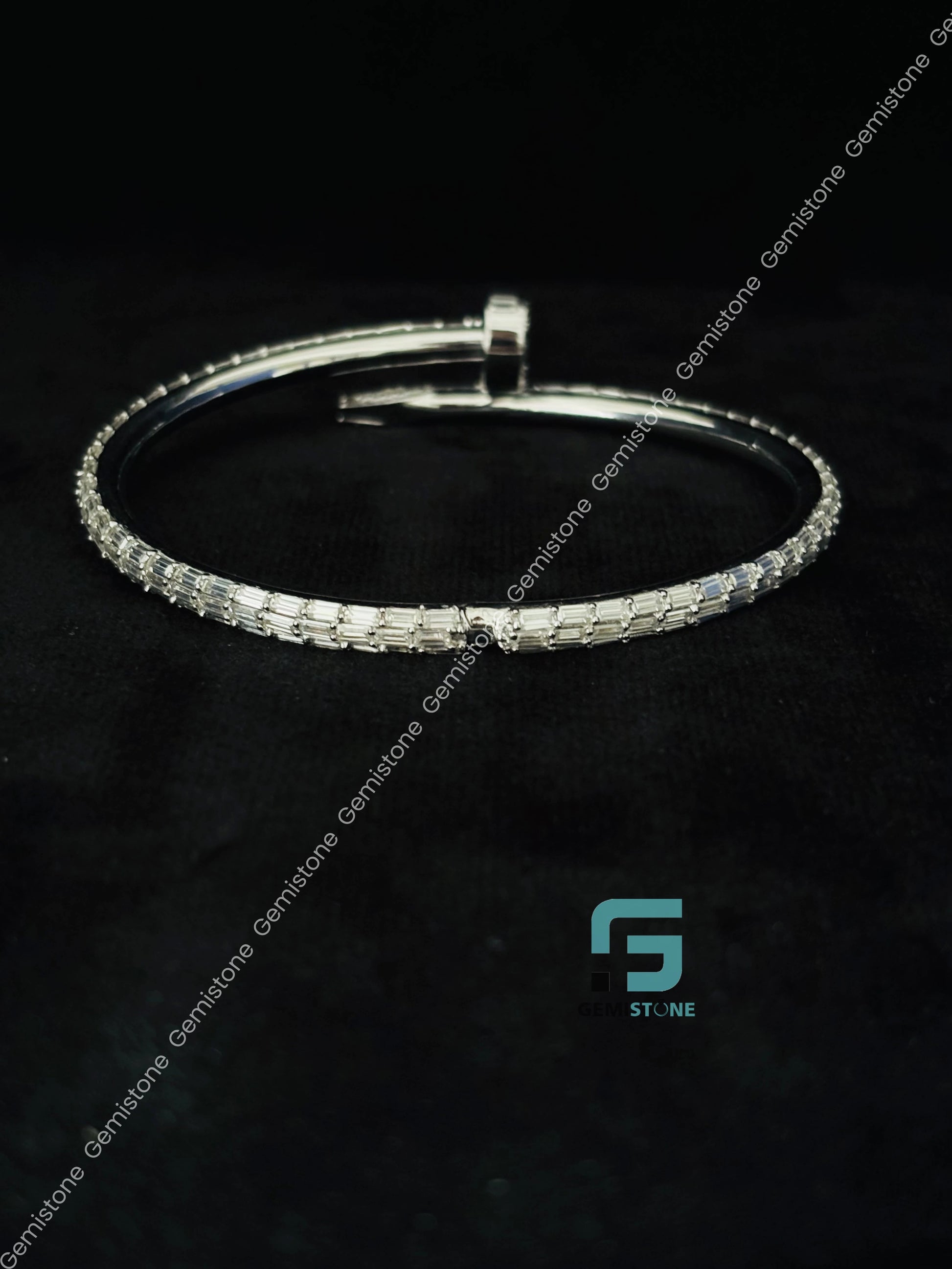 Bust Down Hip Hop Moissanite Iced Out Bracelet