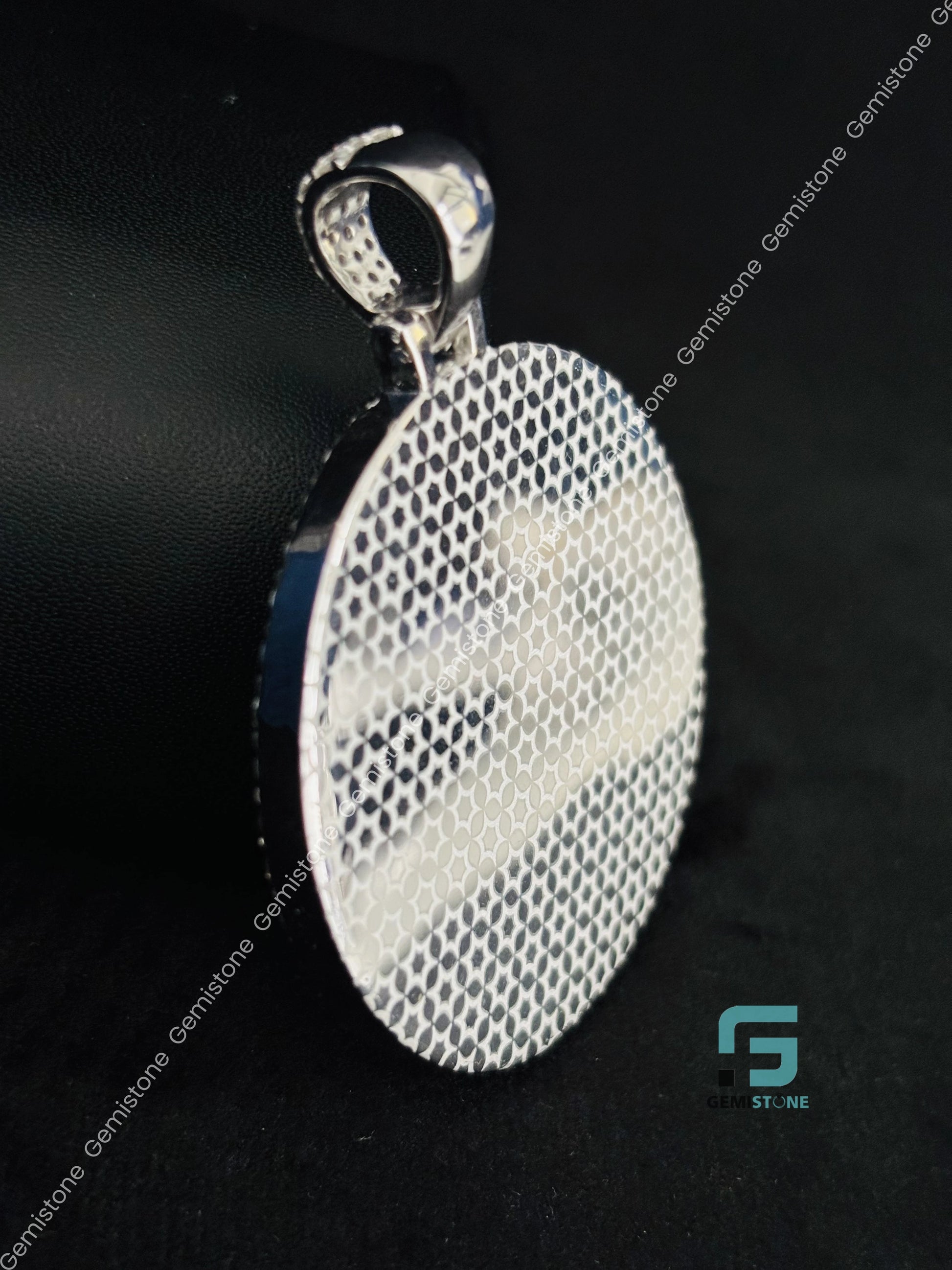 Bust Down Moissanite Custom Pendant