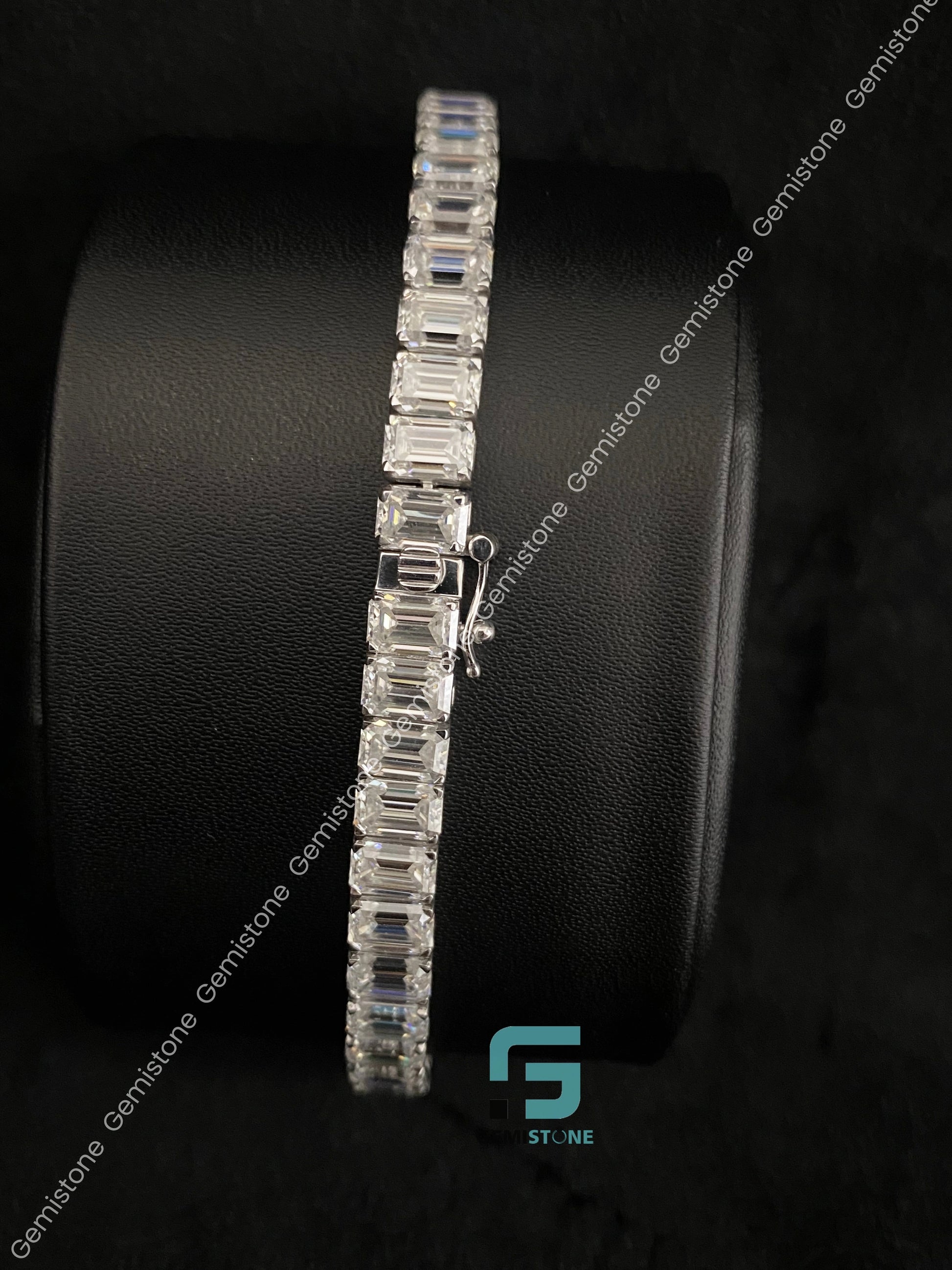 Bust Down Moissanite Diamond Bracelet