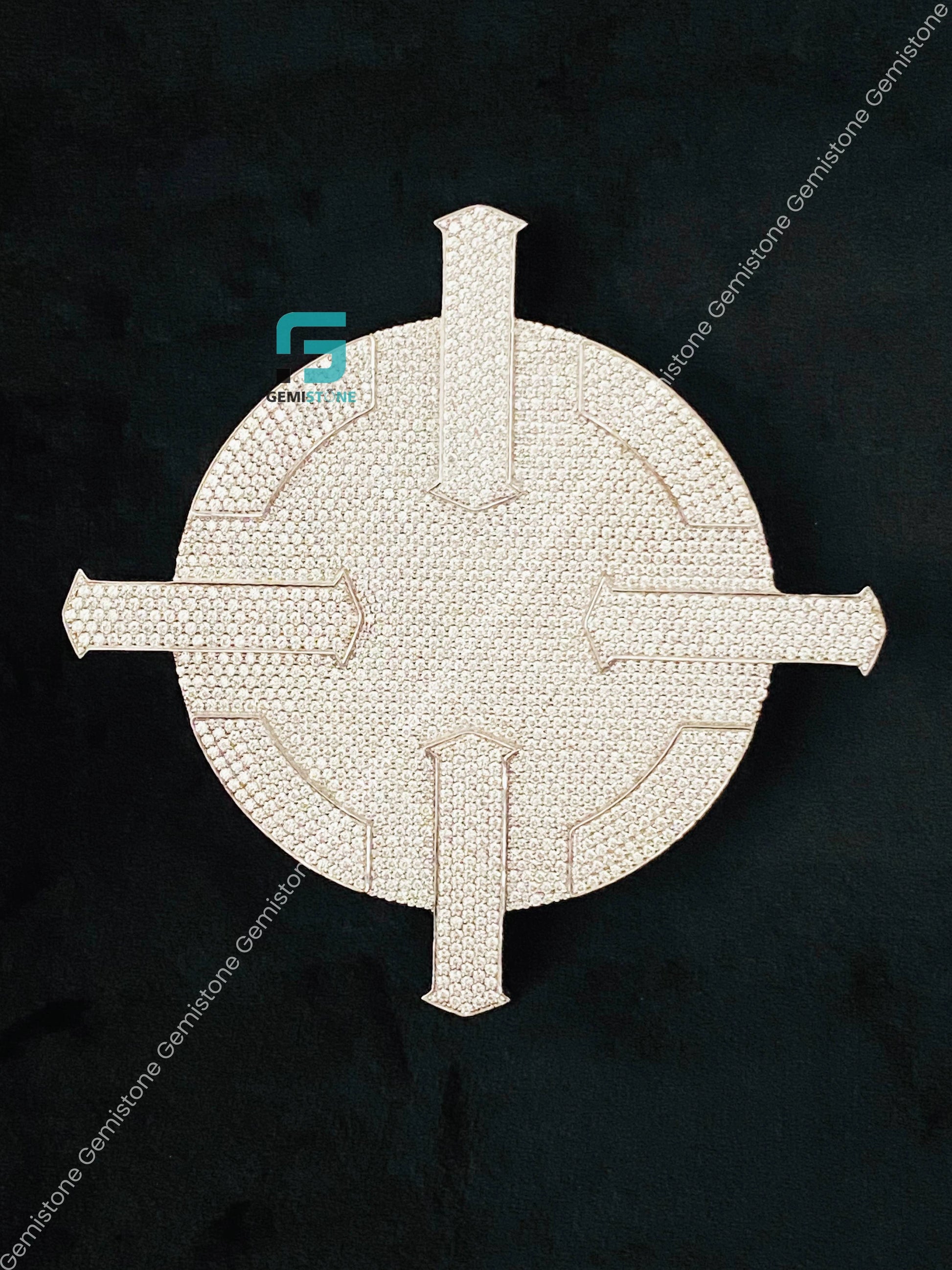 Bust Down Moissanite Rappers Pendants
