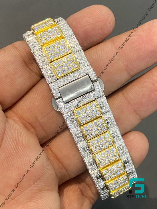 Cartier-Diamond-Two-Tone-Watch