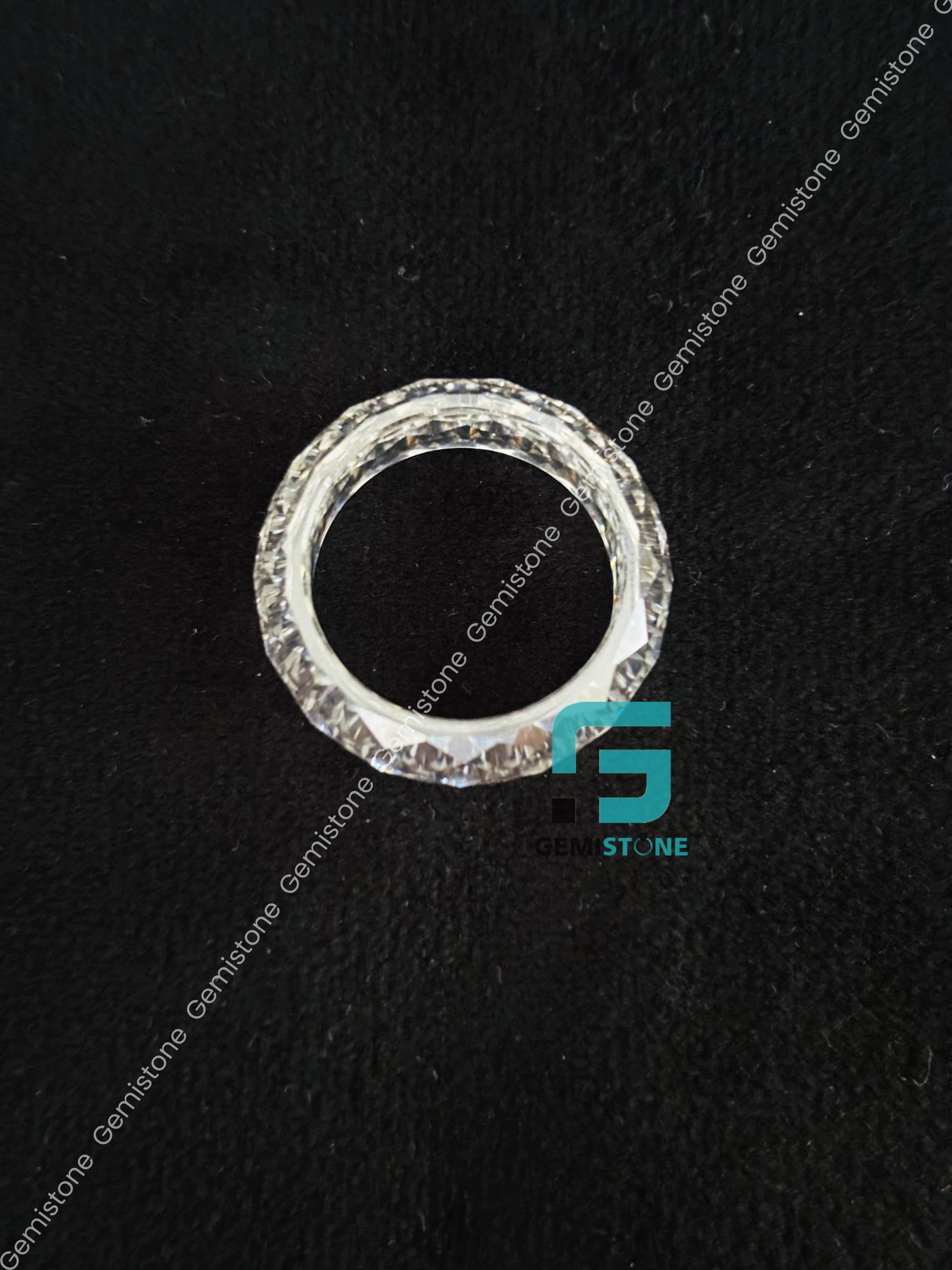 Champagne Moissanite Men Ring