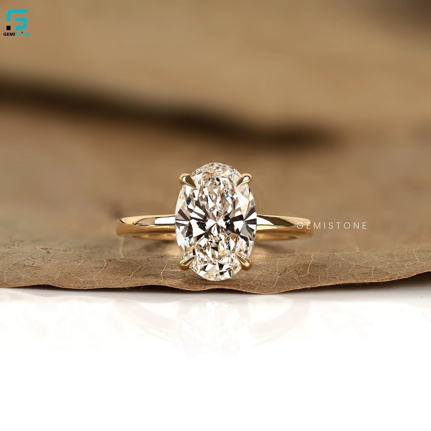 Classic Simple Lab Diamond Ring