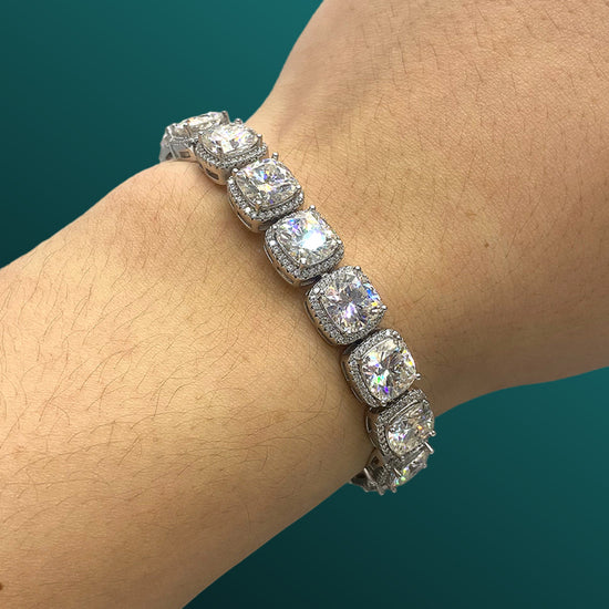 Cluster-Tennis-Bracelet