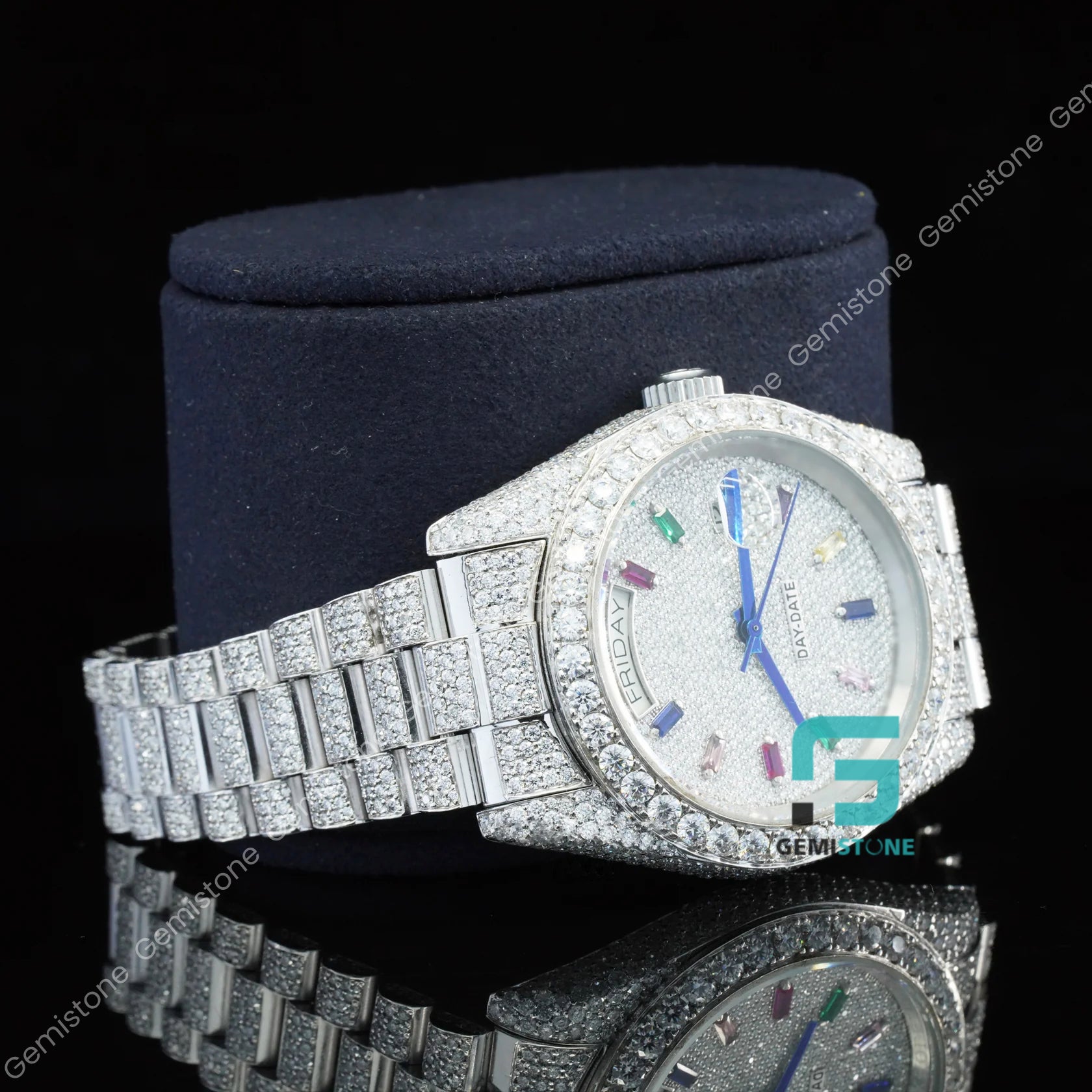 Colorfull-Baguette-Bar-Watch