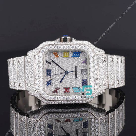 Colorfull-Roman-Numeric-Fully-Iced-Out-Watch