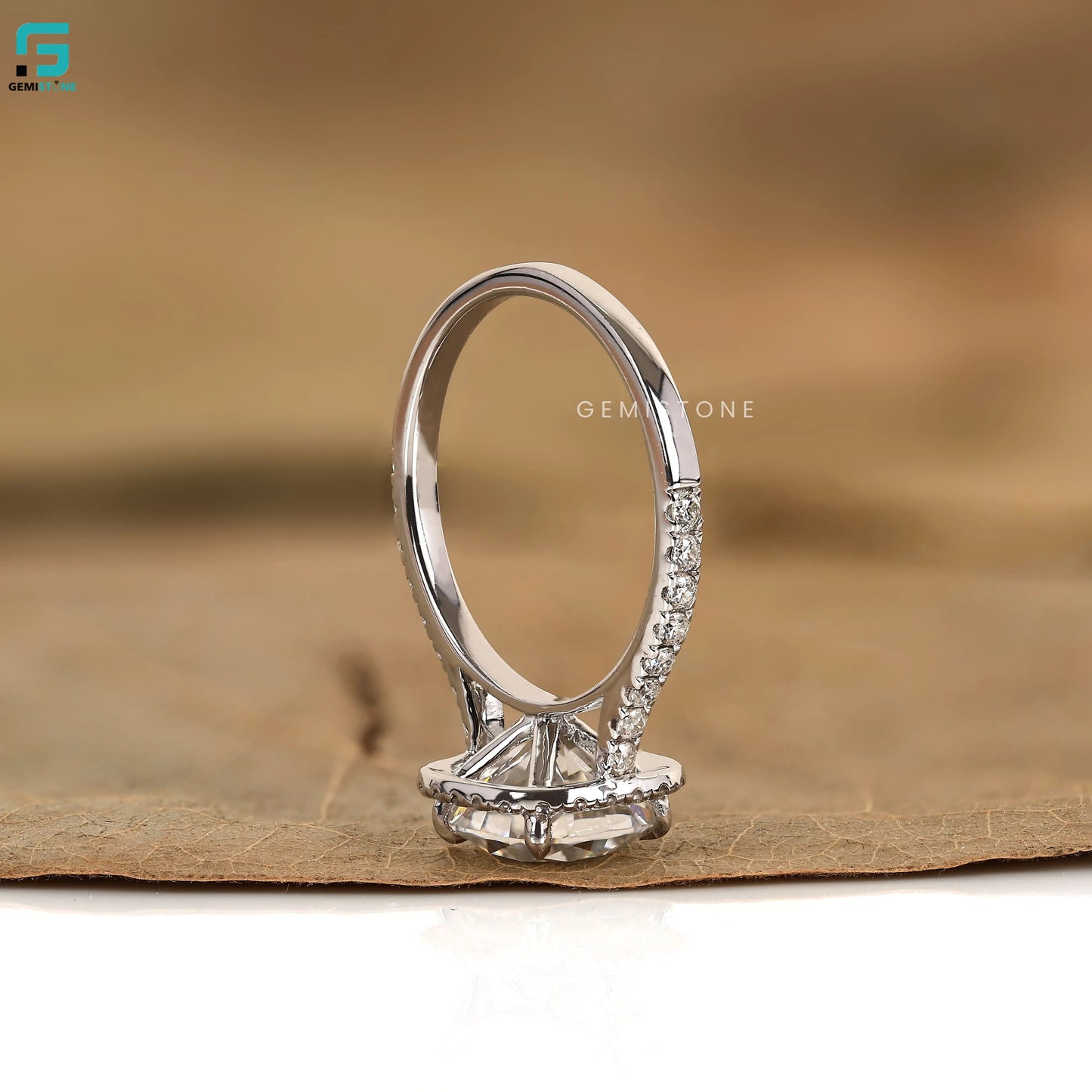 Cushion Cut Lab Diamond Ring For Women