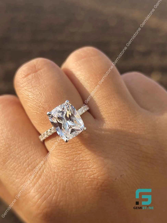 Cushion Cut Ring For Engagement