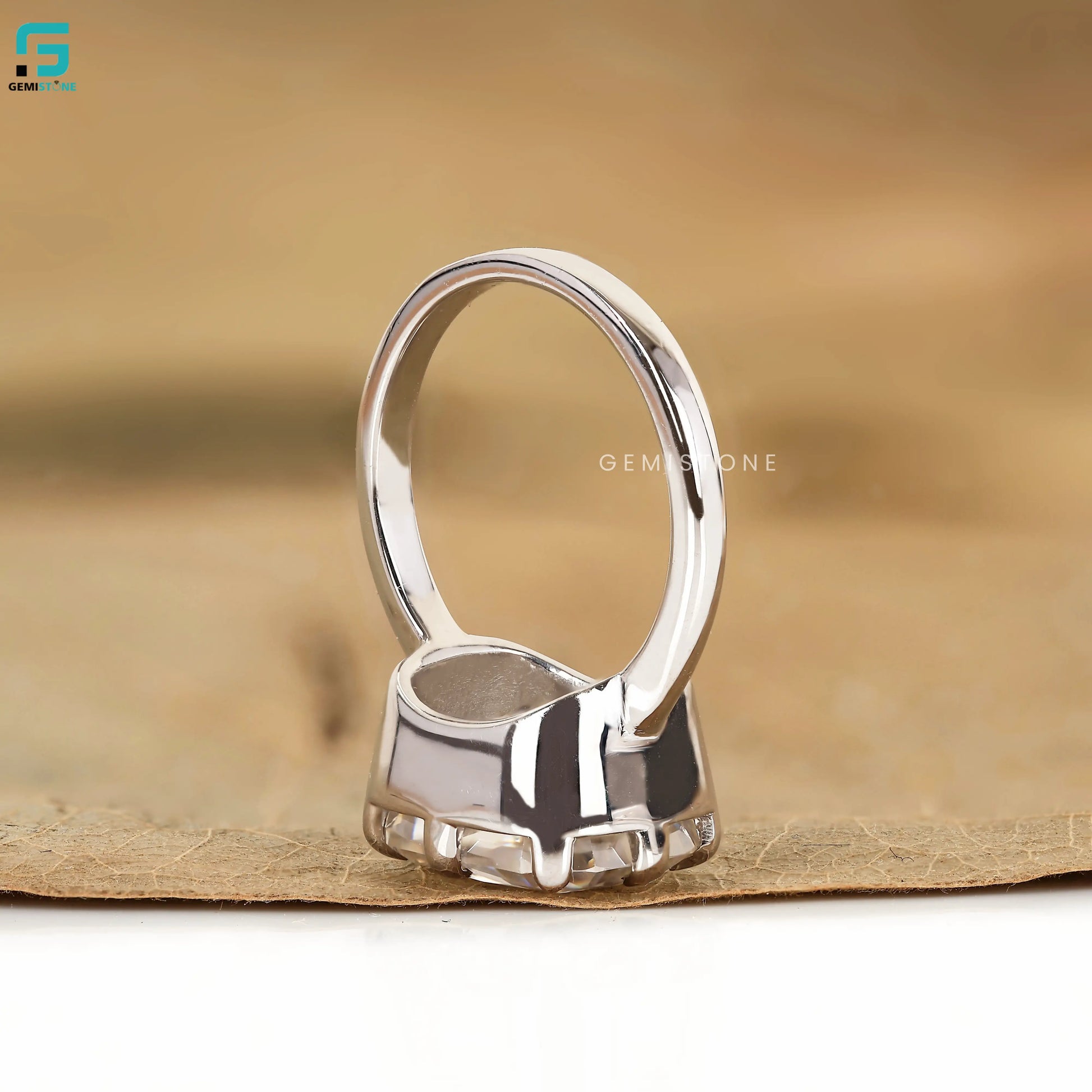 Cushion Solitaire Diamond Ring