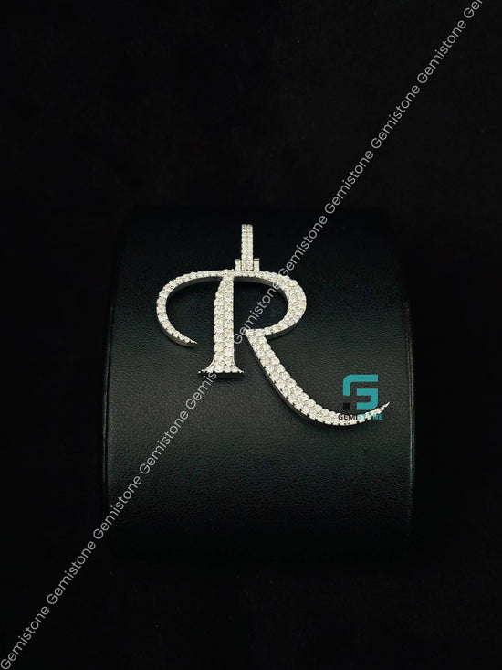 Custom Initial Letter Pendant For Men