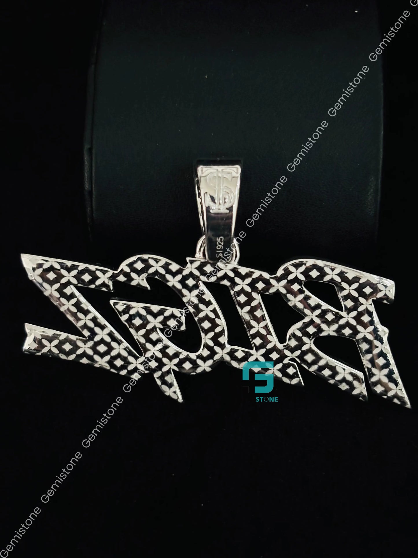 Custom Letter BIGZ Moissanite Hip Hop Pendant