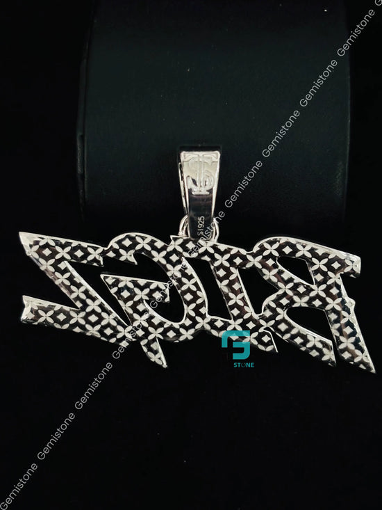 Custom Letter BIGZ Moissanite Hip Hop Pendant