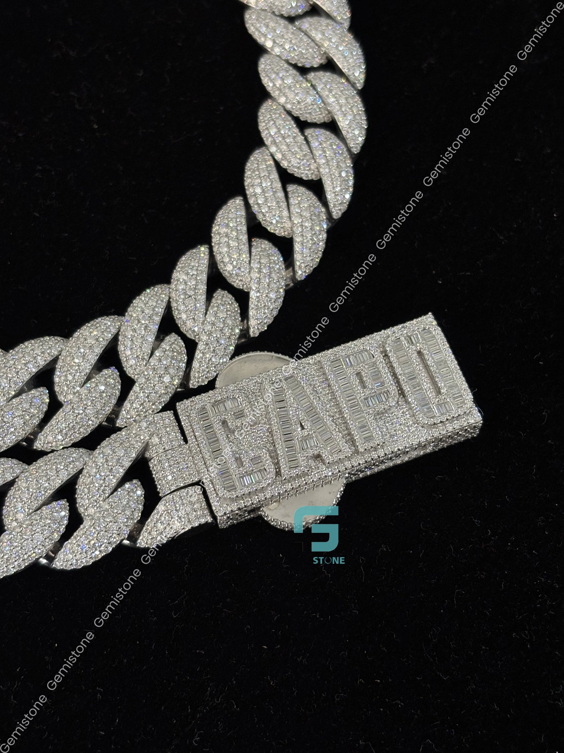 Custom Name Moissanite Necklace