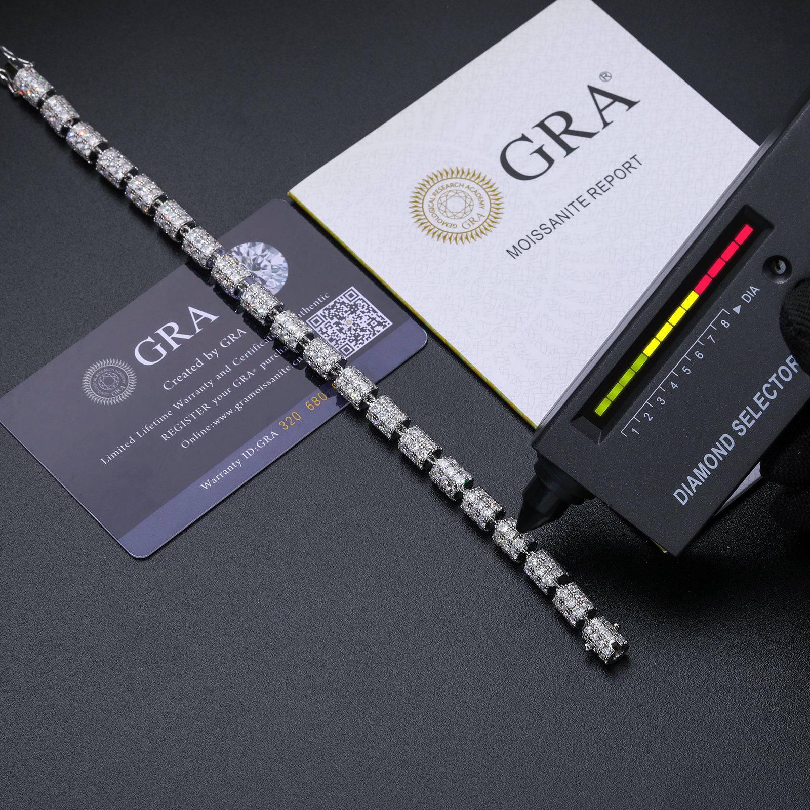 Cylinder-Link-Chain-Bracelet