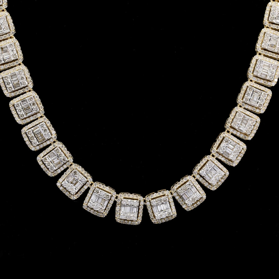 Diamond-Baguette-Chain