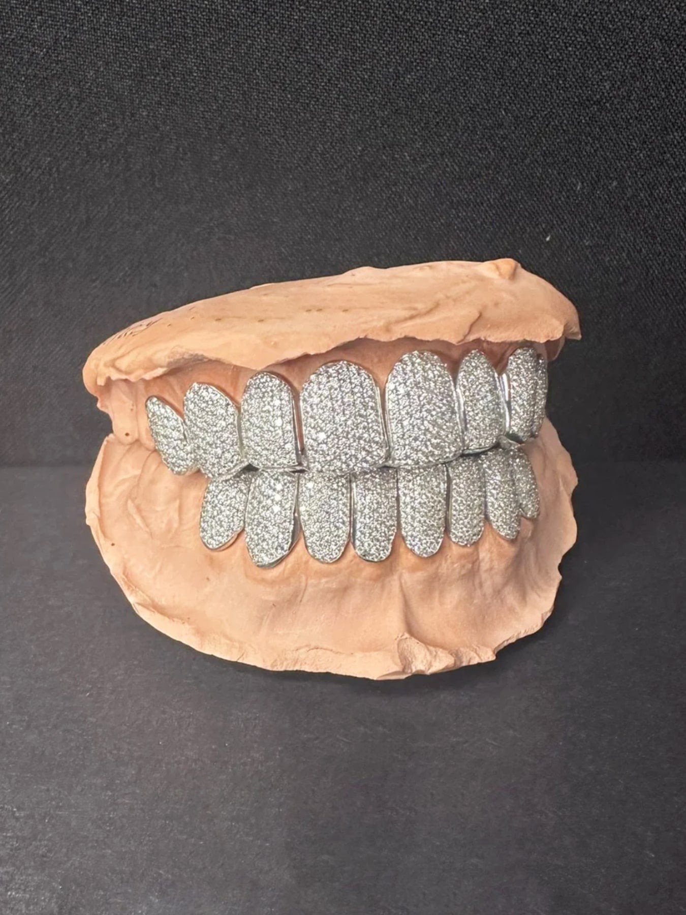 Buy 8 on 8 Round Cut Moissanite Diamond Iced Out Grillz