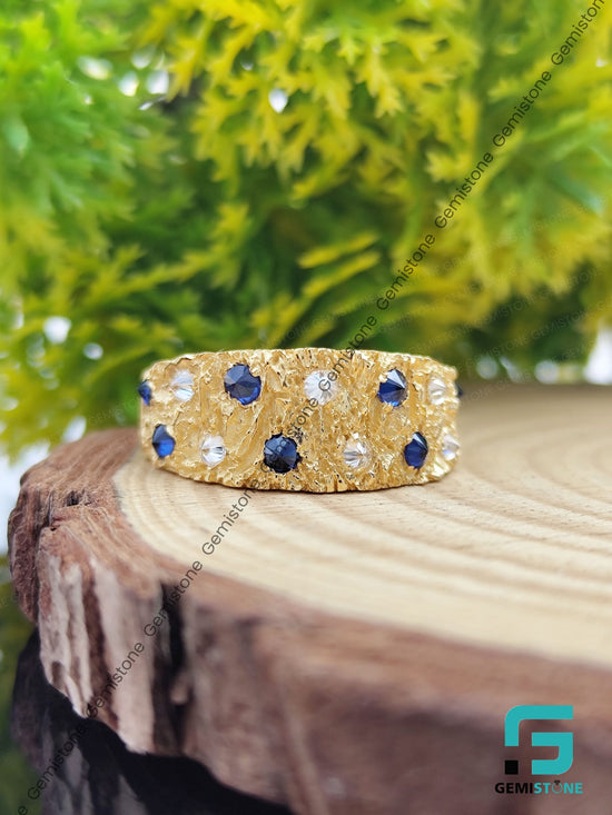Diamond-Nugget-Ring
