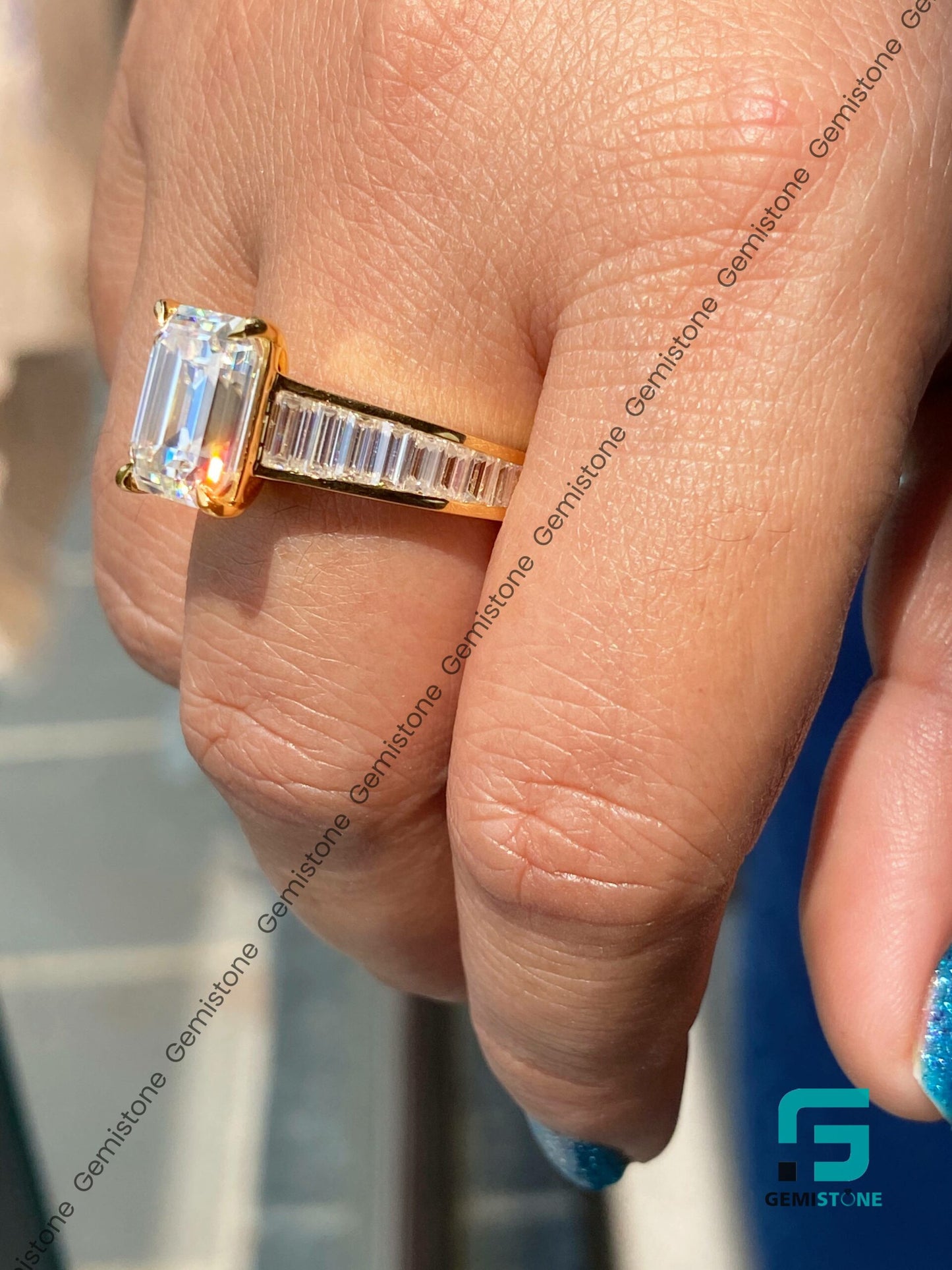 Emerald-Cut-Baguette-Ring